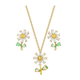 thumbnail image 1 of Collar Y Pendientes Colgantes De GirasolLAB.G, 1 of 5