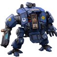 thumbnail image 1 of Figura de acción JOYTOY Dreadnought Warhammer 40K 1/18 Ultramarines Redemptor Dreadnought – Modelo coleccionable, 1 of 9