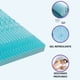 thumbnail image 3 of Sobrecolchón Zomilux Memory Foam Ultra Suave con Gel Refrescante Matrimonial, 3 of 6