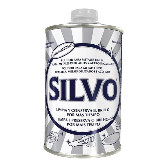 Pulidor para metales Silvo 200 ml