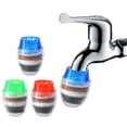 thumbnail image 3 of Grifo Filtro de agua Purificador Cocina Grifo Filtración Carbón activado Elimina el cloro Fluoruro M Meterk  Toque la cabeza, 3 of 7