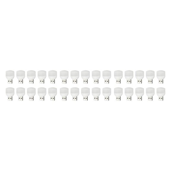 Libro Luces USB LED Advancent Estudio DIY 360 ° Dormitorio Iluminación suave Festival Cumpleaños 10PCS Luz blanca