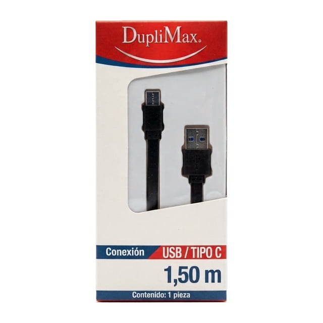 Cable USB Duplimax Tipo C 1 pza