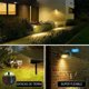 thumbnail image 5 of Set de 6 Lámparas Solares Dosyu  Exterior Jardín e Impermeables con 15 LEDs en Estaca y Pared., 5 of 10