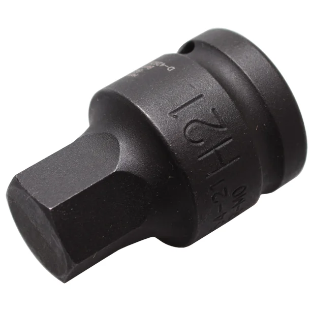 Dado de IMPACTO BGS con PUNTA HEXAGONAL 3/4' 21 MM