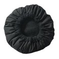 thumbnail image 1 of Acondicionador térmico profundo con interior de linaza elástico negro, 1 of 9