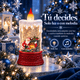 thumbnail image 4 of Veladora de Agua Navideña Santa Claus con Luz LED, Música y Nieve Giratoria, Decoración de Mesa, 4 of 5
