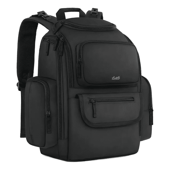 Mochila Pañalera Para Bebé, Impermeable Y Espaciosa, negraMochila Pañalera Para Bebé, Impermeable Y Espaciosa, Lab.G Negra