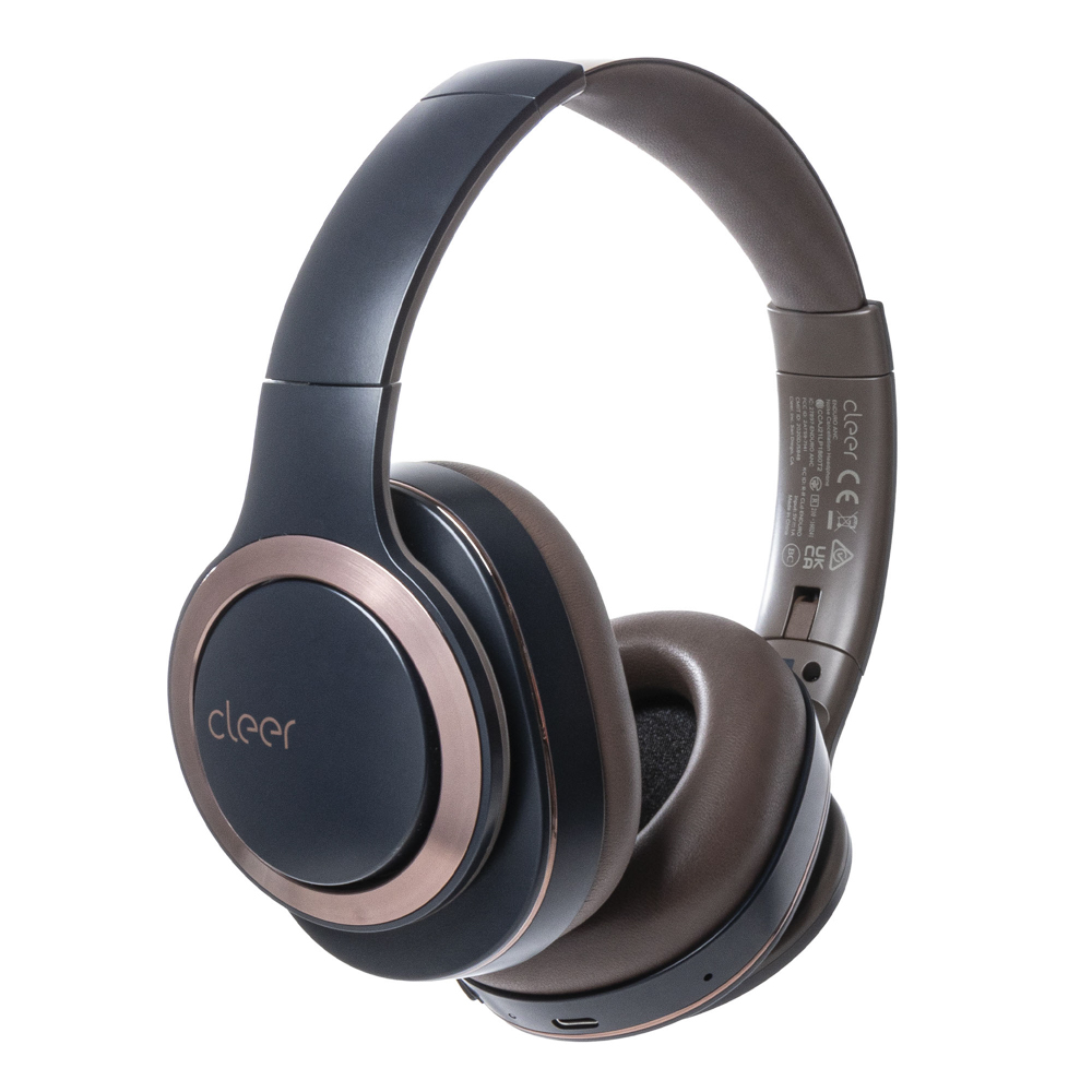 Audífonos Cleer Enduro ANC Over-Ear: 60h Batería, ANC Híbrido, Sonido Hi-Fi Plegables Color Azul