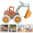 thumbnail image 3 of Vehículo educativo de juguete para niños pequeños, excavadora de juguete, modelo de coche de ingeniería, modelo de coche para bebé, 3 of 5