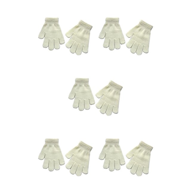 Qarigey 1 par de guantes para niños, accesorio de ropa, calentador de manos para exteriores, guantes cómodos para niños y niñas, guantes de Type2 NO2