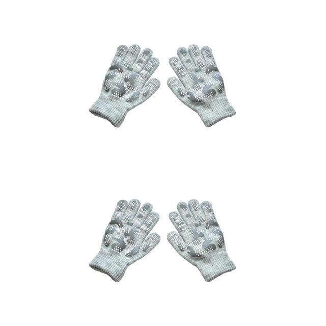 Sonducket 1 par de guantes de invierno para niños, cubiertas para los dedos con diseño de camuflaje para al aire libre, exquisitas y cálidas Type1 NO1 Sonducket CBP354996