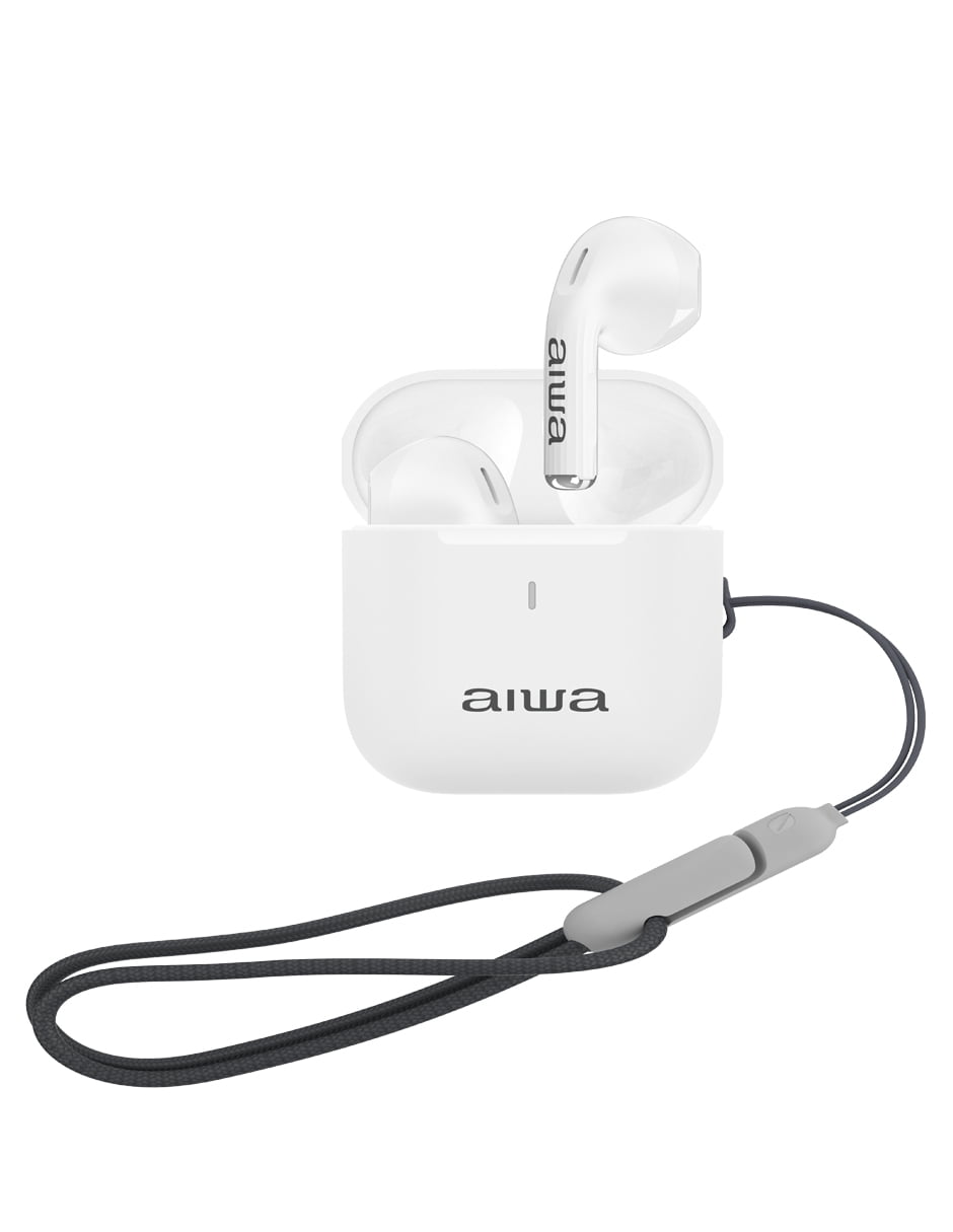 Auriculares In-ear Inalámbricos Aiwa Awtwsg100w Blanco
