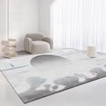 thumbnail image 4 of La Alfombra de La Sala de Estar Es Geométricamente Buena para Uso Doméstico. El Dormitorio Está Cubierto con Tapetes y La Alfombra de La Mesita de Noche Se Usa Como Tapete., 4 of 4