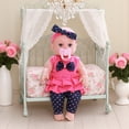 thumbnail image 2 of Lekihaqq Reborn Doll Girl Clothes Dress Outfit Costume Cotton Christmas Party Gift Toddler, 2 of 7