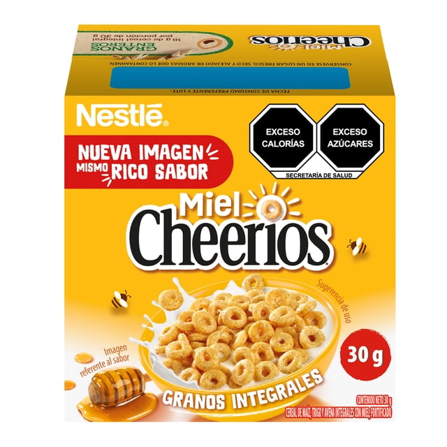 Cereal de maíz Cheerios con miel 30 g