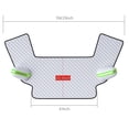 thumbnail image 3 of Cubierta de nieve para parabrisas de coche y protección contra heladas | Protector de parabrisas de invierno de papel de aluminio grueso 70x50 pulgadas | Encaja con coches, SUV, camiones, 3 of 9