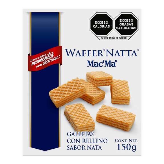 Galletas Mac'Ma Waffer Natta 150 g