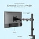 thumbnail image 4 of Soporte de escritorio ACTECK ENFORCE ZONE SM450 Para Monitor Ajustable Negro AC-934596, 4 of 6