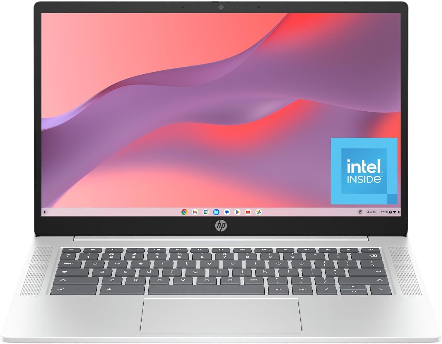 Portátil HP Chromebook 14 pulgadas FHD Intel N100 4 GB RAM 64 GB eMMC