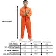 thumbnail image 2 of Disfraz Prisionero Naranja Fx Costumes con Esposas para Adulto Hombre Talla Chica, 2 of 5