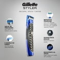 thumbnail image 2 of Rasuradora Eléctrica Gillette Styler + Cartucho para Rasurar la Barba y Cuerpo, 2 of 5
