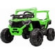 thumbnail image 1 of Carro Buggy Electrico Montable para Niños Carrito de Control Remoto y Manejo Directo con Luces Estereo y Pedales Funcionales con Control Remoto (Verde), 1 of 7