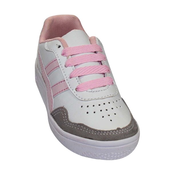 TENIS CASUAL LEON NIÑA GRIS TEXTIL 066