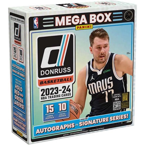 Tarjetas coleccionables Panini 2023-24 Donruss Mega Box – 10 paquetes