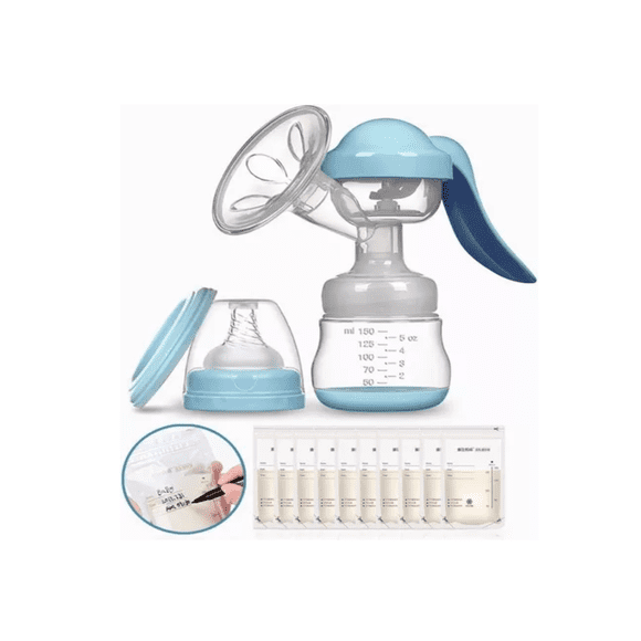 Extractor De Leche Materna Saca Leche Con 10 Bolsas