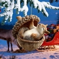 thumbnail image 4 of Adornos navideños Chopper de 8 cm con diseño de animales del bosque, para árbol de Navidad, regalo navideño, decoración colgante, decoración de jardín, decoración navideña y de Halloween., 4 of 6