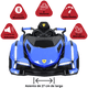thumbnail image 3 of Montable Eléctrico para Niños Deportivo Lambo Luces Sonido Control Remoto Bluetooth Batería 12v - Azul, 3 of 8