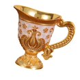thumbnail image 1 of Colección de Tazas con Asa Dorada Europea, Taza en Relieve para Fiestas, Cafeterías Y Salas de Estar., 1 of 9