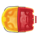 thumbnail image 4 of Cubeta Para Agua Sucia Rubbermaid Roja Separador Accesorio Cubeta Exprimidora, 4 of 4