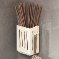 thumbnail image 1 of pstuiky Estantes de pared para cubiertos organizador multifuncional de plástico para palillos cuchillos y escurridores., 1 of 7