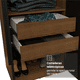 thumbnail image 4 of Ropero Closet Madesa Venus 6 Puertas 180cm Marrón/Negro 2, 4 of 5