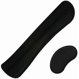 Ergonomic wrist rest memory foam wrist rest for keyboard and mouse hand rest set black