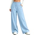 thumbnail image 1 of Pantalones de Navidad para Niños Pantalones Deportivos de Color Sólido Suave para Niños Traje de Pantalones para Niñas de Verano, 1 of 6