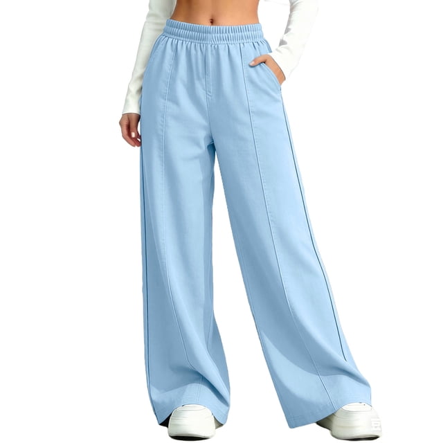 Pantalones de Navidad para Niños Pantalones Deportivos de Color Sólido Suave para Niños Traje de Pantalones para Niñas de Verano