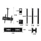 thumbnail image 4 of Soporte PARA PANTALLA DE TECHO CONTROL EXPERT 32 A 72 Pulgadas 45kg, 4 of 10