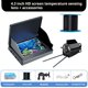 thumbnail image 1 of Amzcrzy Electrónica para hombres Organizador de electrónica Cámara digital Detector de peces con cámara HD subacuática, sensor de temperatura subacuático, sonda de visión nocturna para ver peces, her, 1 of 1