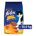 thumbnail image 1 of Croqueta para Gato Felix Triple Delicious Granja 10Kg Purina Felix Felix Triple Delicious Granja, 1 of 4