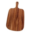 thumbnail image 2 of Tabla de cortar de madera de acacia, bloque de carnicero decorativo, tabla de quesos para uso en la cocina. 265 cm x 16 cm, 2 of 9