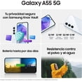 thumbnail image 3 of Samsung Galaxy A55 5G 256GB 8GB RAM Asombroso Lila Reacondicionado, 3 of 4