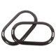thumbnail image 1 of Manija 2 Piezas De Fibra De Carbono Estilo Interior Manija De Puerta Bisel Ajuste Reemplazo Para Smart Fortwo C453 A453 W453 Facelift 2015-2020, 1 of 7