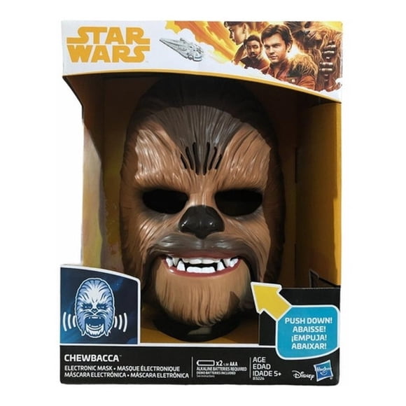 Chewbacca Mascara Electronica Con Sonidos Star Wars Hasbro Hasbro Chewbacca Mascara Electronica Con Sonidos Star Wars Hasbro