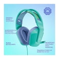 thumbnail image 3 of Audífonos Logitech con micrófono y cable G335 Menta, 3 of 5