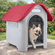 thumbnail image 5 of Casa para Perro Ajolopet Tamaño Chico a Mediano Roja, 5 of 9