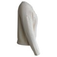 thumbnail image 3 of Suéter George para Mujer, con Perlas, Cuello Redondo Crema Talla Ch, 3 of 4