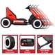 thumbnail image 4 of Montable Electrico Go Kart para Niños Largo Ajustable Luz 12v - Rojo, 4 of 8